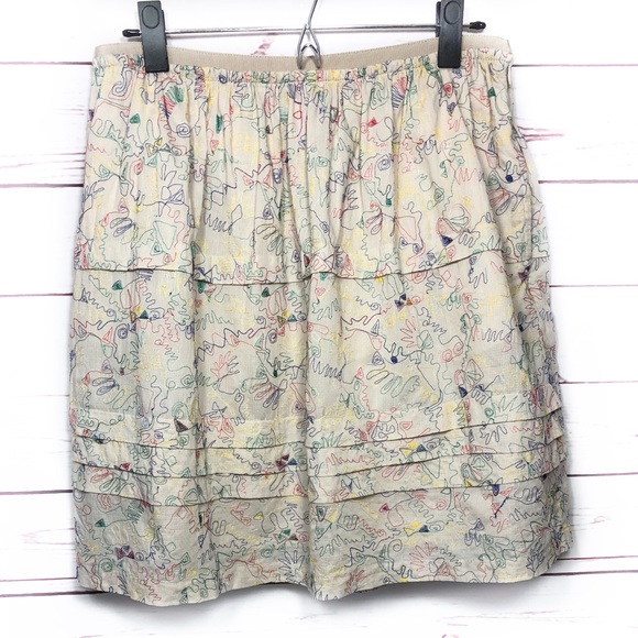 Marc By Marc Jacobs Dresses & Skirts - Marc by Marc Jacobs Oatmeal Multi Color Skirt